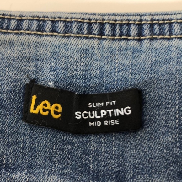 Lee Slim Fit Bermuda Mid Rise NWT 10 - Picture 4 of 8